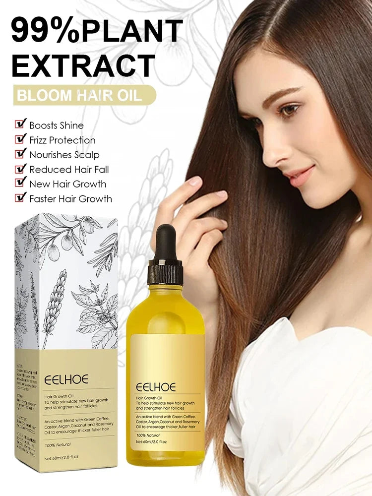 REAROYA Rosemary Hair Growth Oil 60ml – Anti Hair Loss Treatment