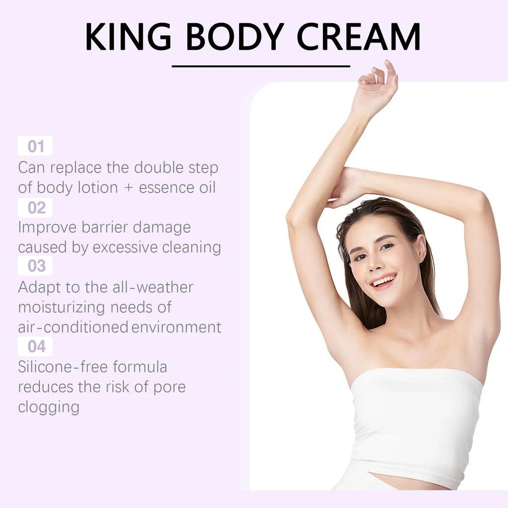 Shea Butter Body Cream – Deep Hydration & Keratin, 114g