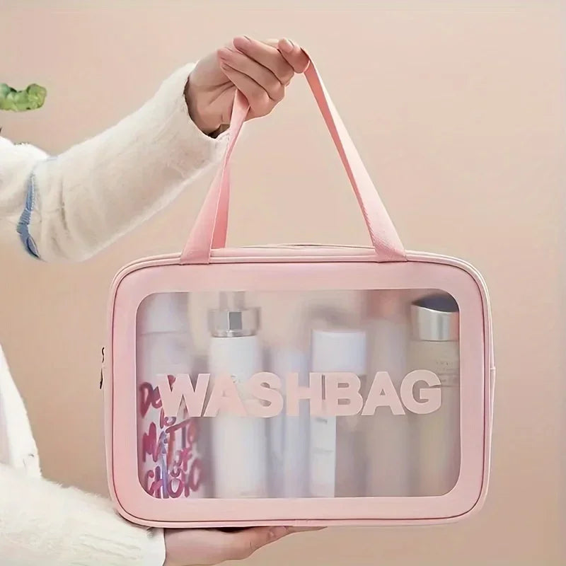 Wet-dry Separation Makeup Bag Portable Toiletry Travel Essentials