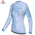 X-Tiger Women's Long Sleeve Cycling Jersey | Breathable Bike Top