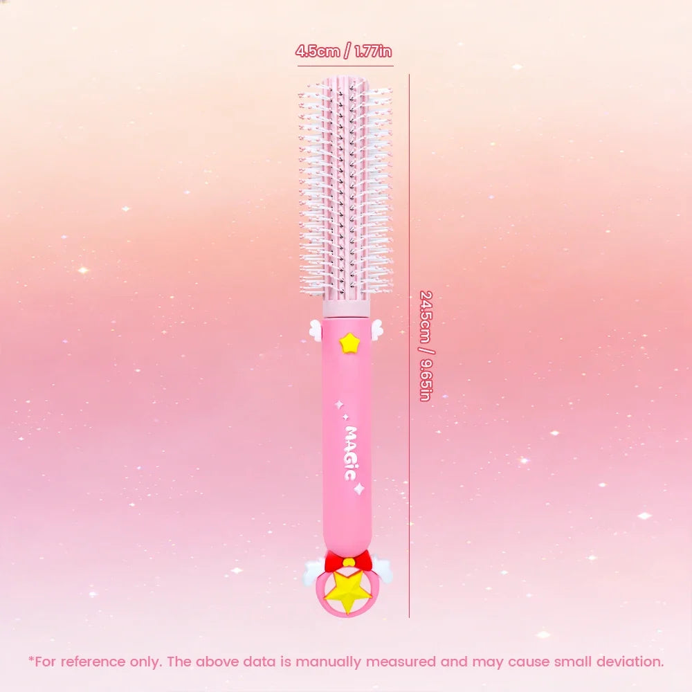 Magic Round Hair Brush – Thermal Curling & Blow Dry Tool