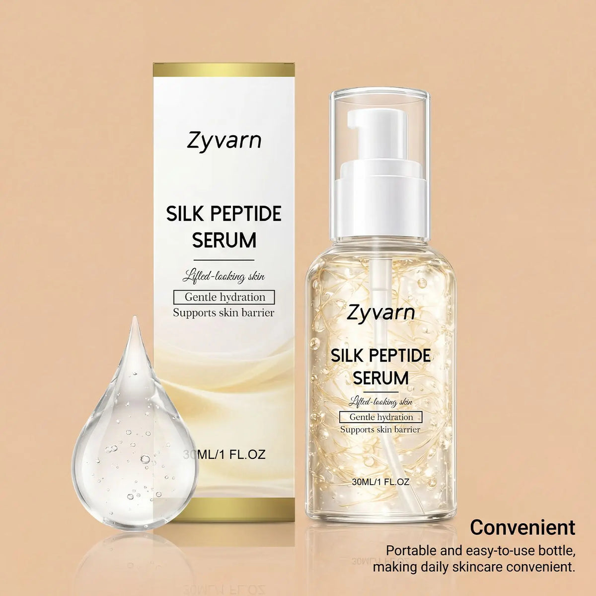 ZYVARN Copper Peptide Face Serum – Firm & Hydrate Skin