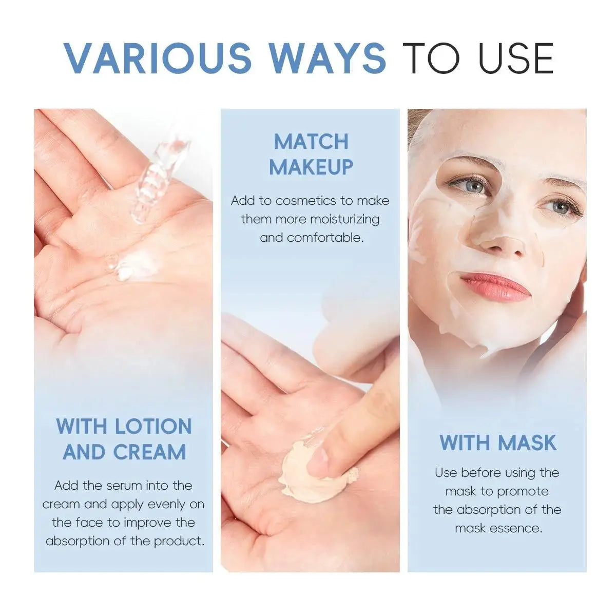 LAIKOU Niacinamide Face Serum 17ml – Hyaluronic Acid & Ginseng