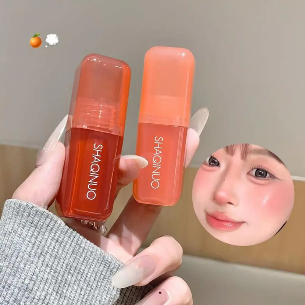 Waterproof Liquid Blush Stick – Matte Nude Long-Lasting Color