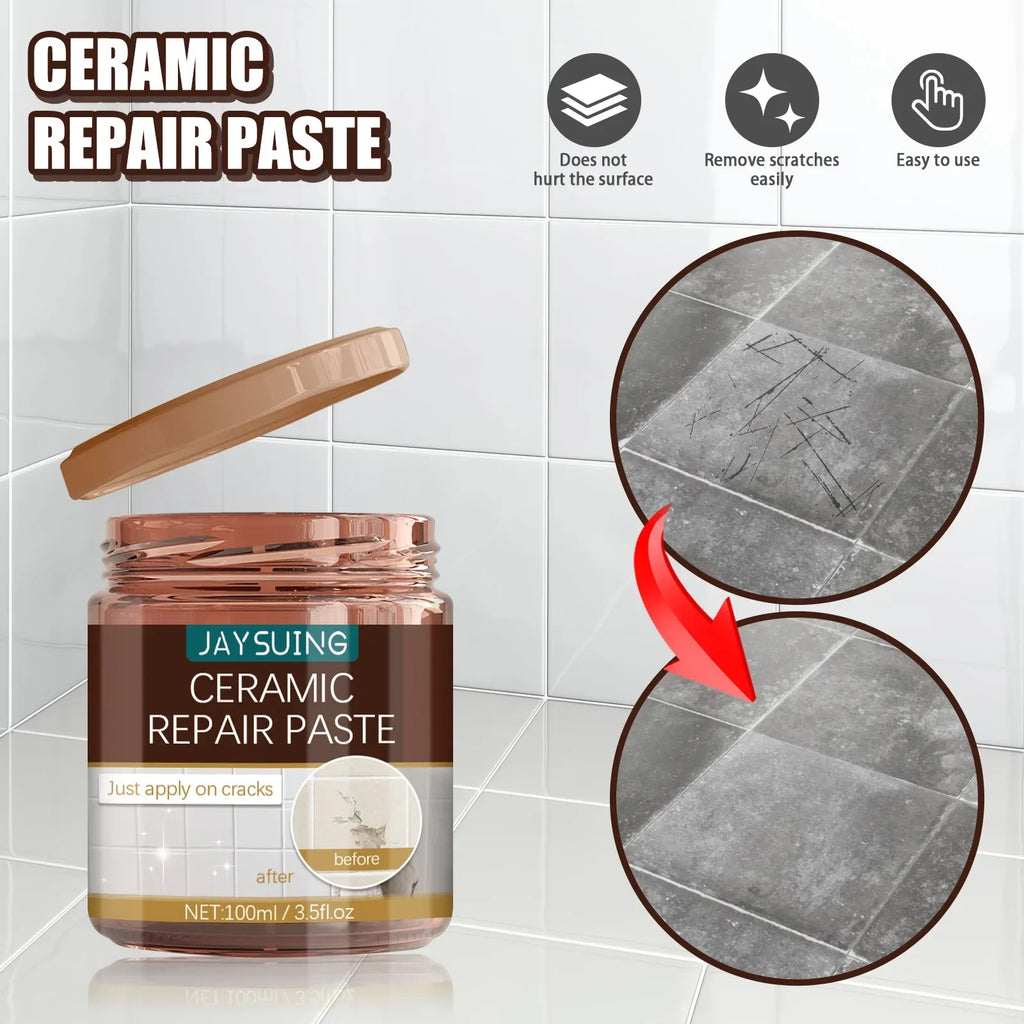 Ceramic Tile Repair Glue | Waterproof Crack & Chip Fix 100ml