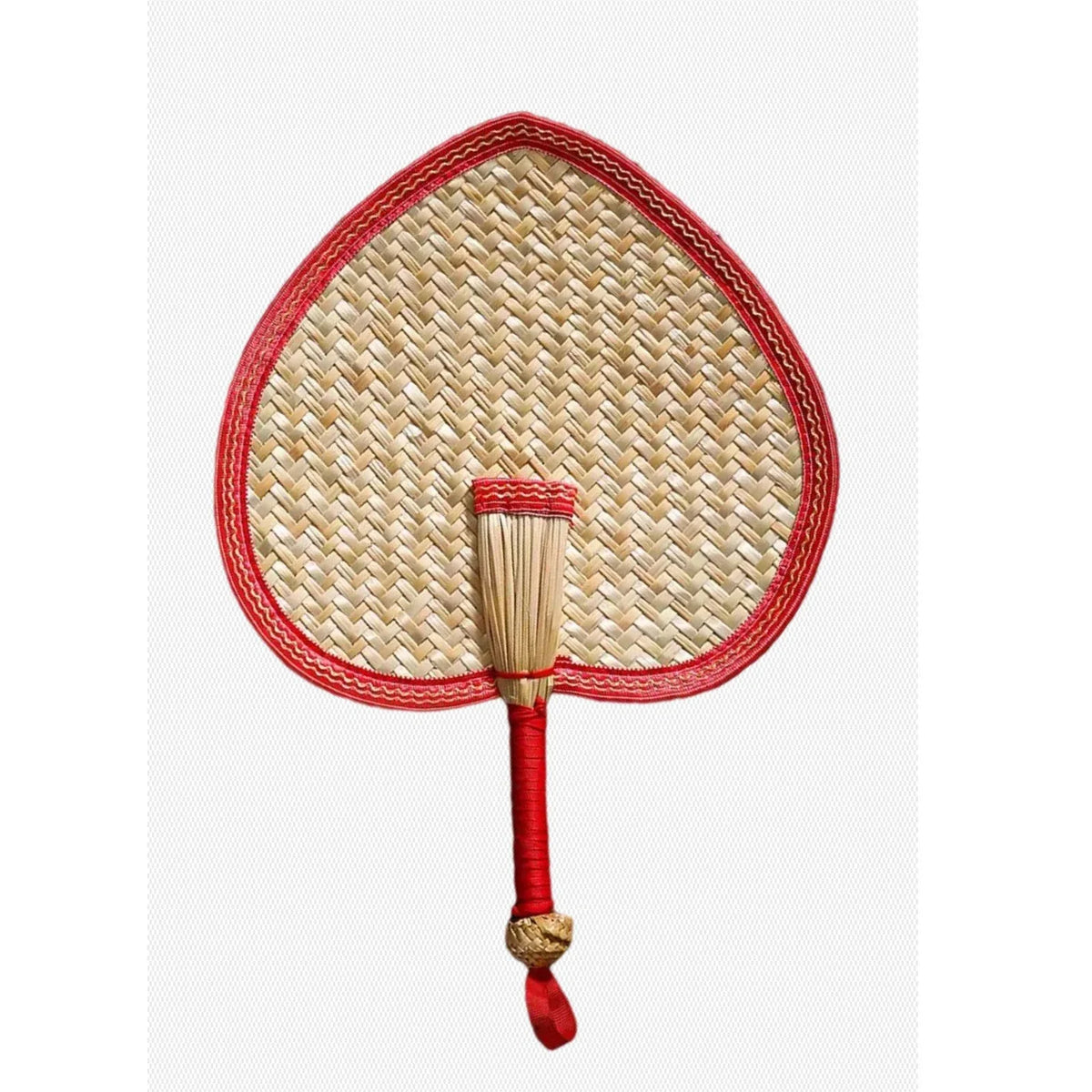 Hand-woven Woven Straw Hand Fan Old Summer Natural Environmentally