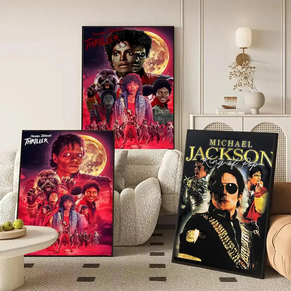 Michael Jackson Removable Wall Poster Sticker | HD Music Art Decal