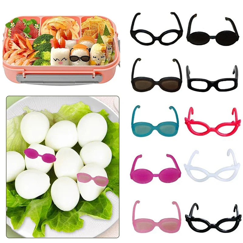 Bento Box Decoration Toppers – Glasses & Headwear 4/8/16 Pcs
