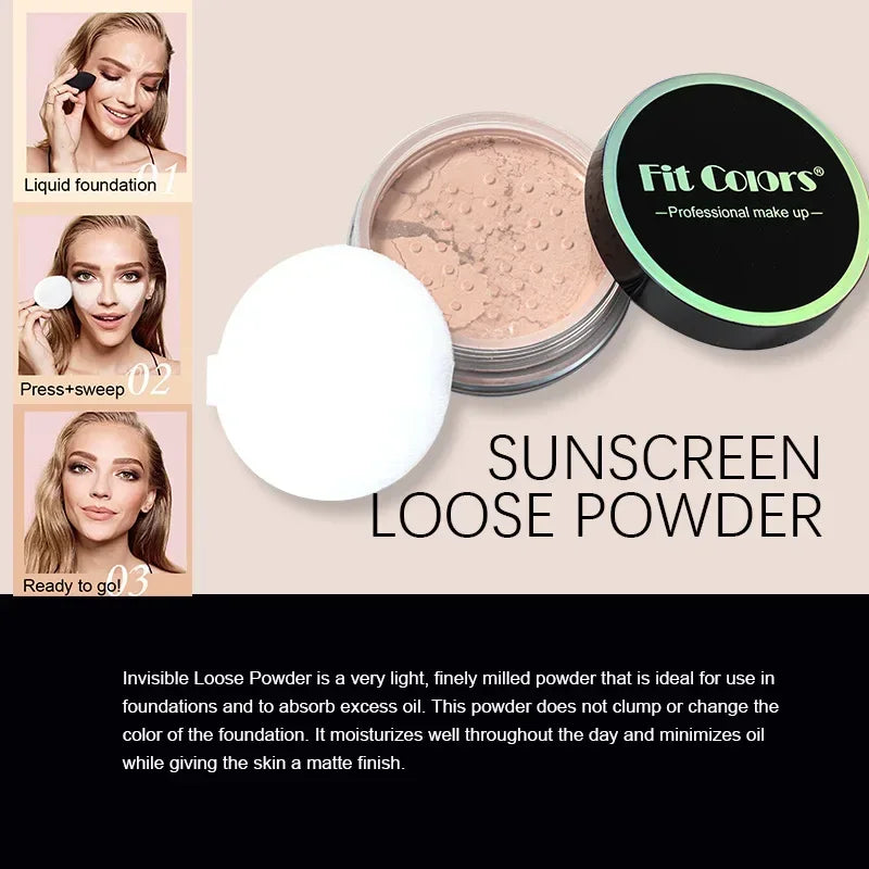 Page Vine Setting Powder – Waterproof Matte Concealer Powder