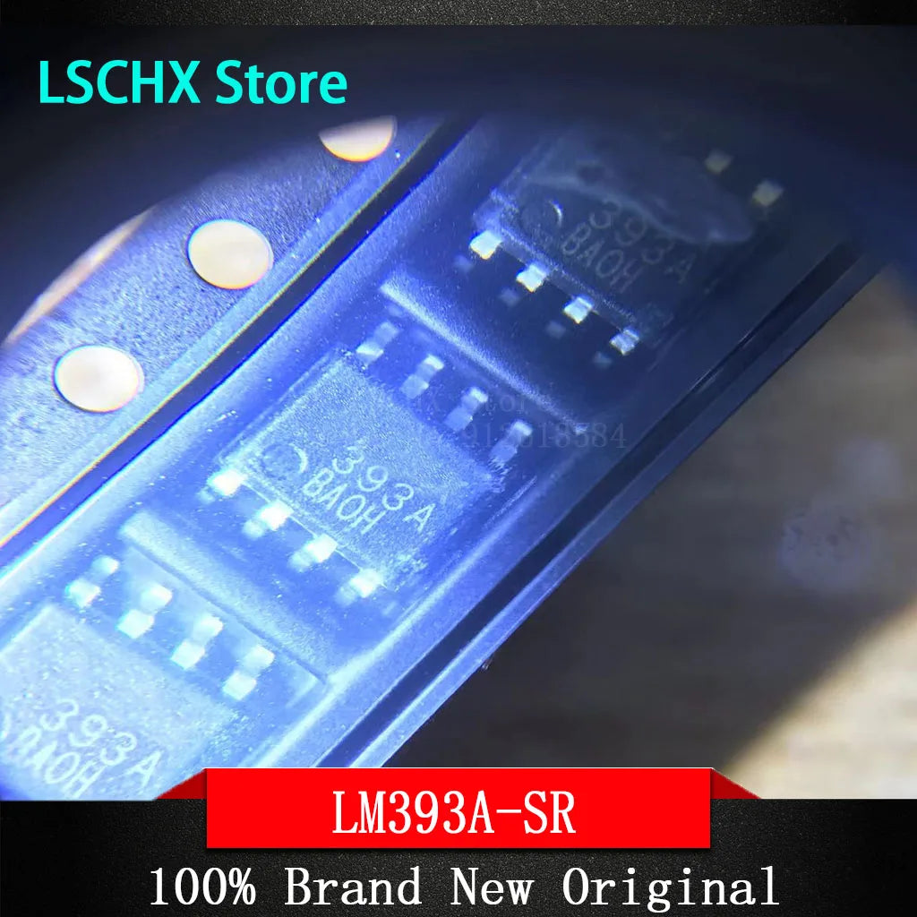 50pcs LM393A-SR LM393-SR SOIC-8 Dual Differential Comparators