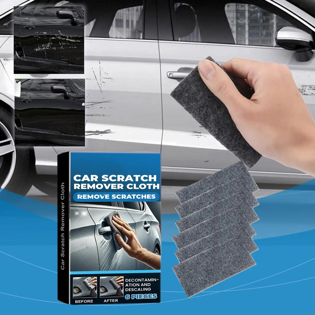 Nano Sparkle Cloth Car Scratch Remover – 6 Pack