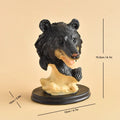 Black Bear Display Home Living Room TV Cabinet Porch Decoration Decor