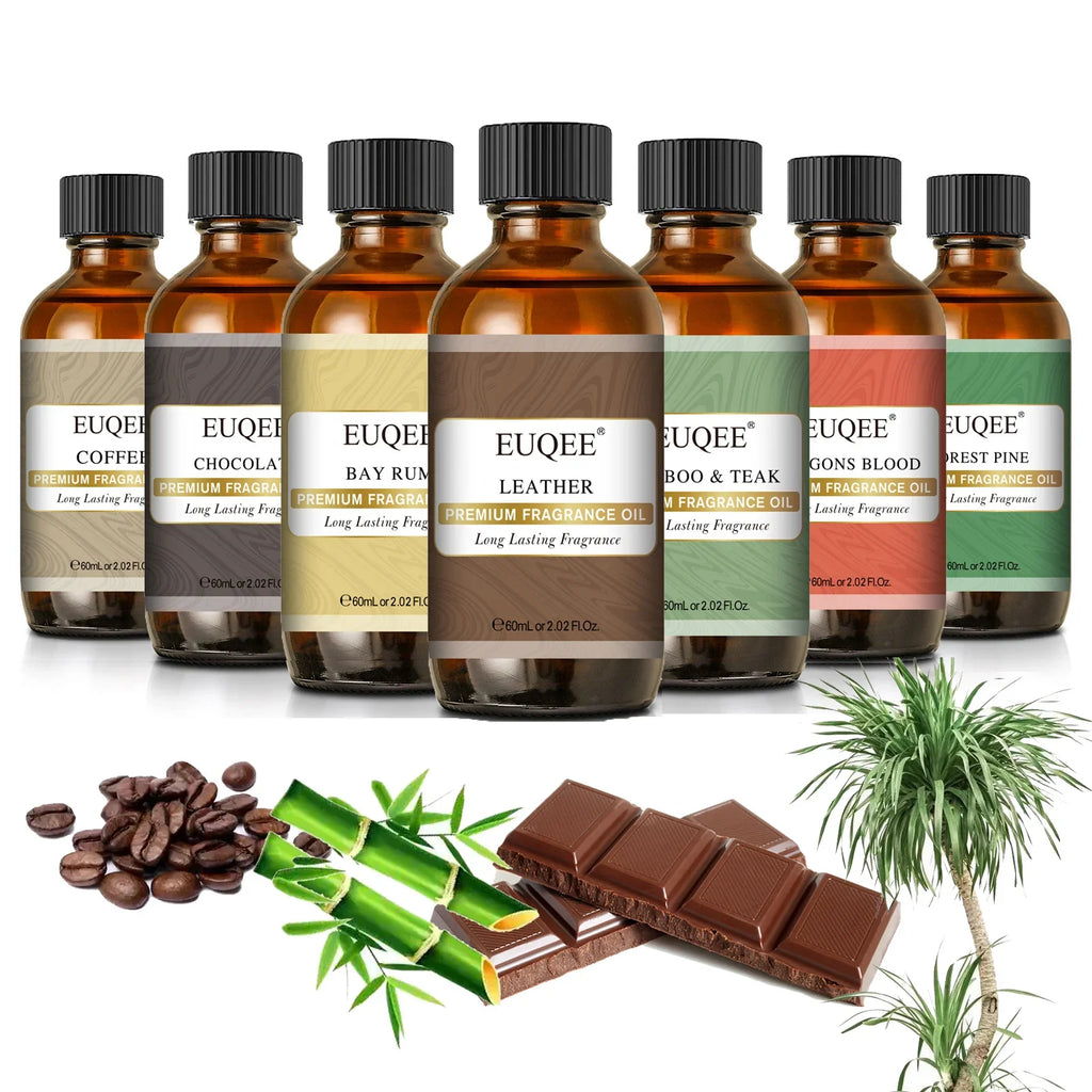 EUQEE 60ml Men's Fragrance Oil – Reed & Car Diffuser Oil
