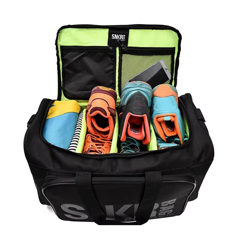 Large Capacity Multifunctional Sports Shoe Storage Travel Bag Fitness