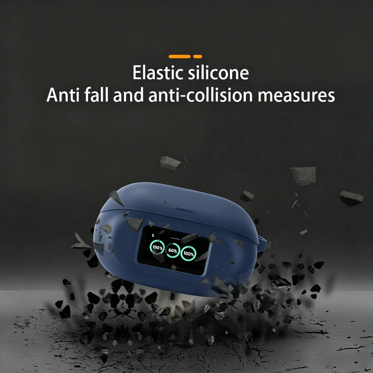 Silicone Case for Anker Soundcore Liberty 5 Pro – Shockproof
