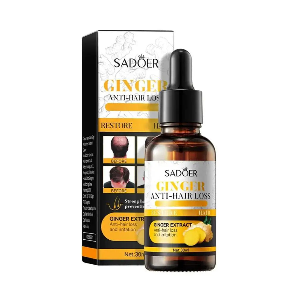 Black Sesame Hair Strengthening Oil Ginger Biotin Essential Oils