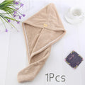 Microfiber Hair Towel Wrap – Quick Dry for Long & Curly Hair