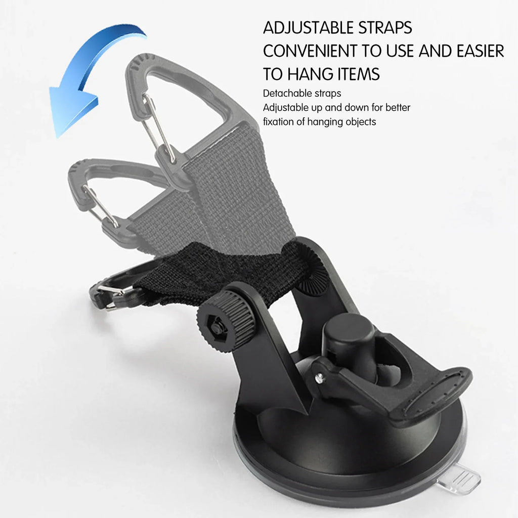 Heavy Duty Camping Suction Cup Hooks 4-Pack | RV Tent Hiking