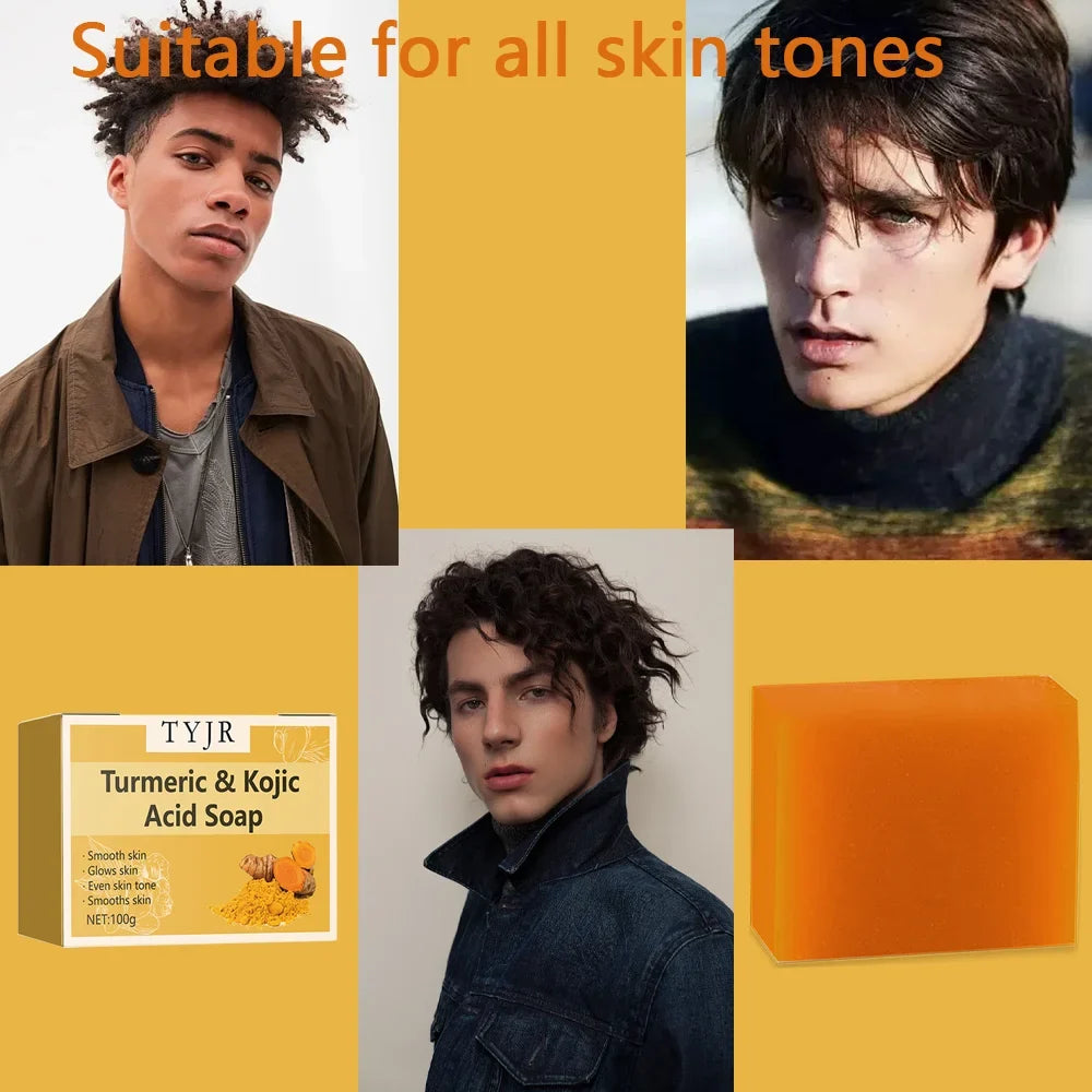 Turmeric & Ginger Soap – Anti-Acne, Brightening, Dark Spots