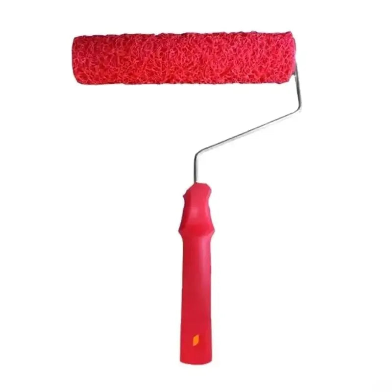 Putty Roller Brush – Wall Texture & Plastering Tool | Red