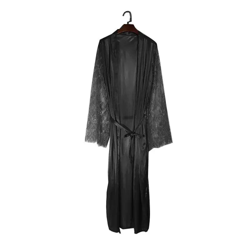 Women Sexy Imitation Ice Silk Pajamas Nightgown Night Gown Nightwears