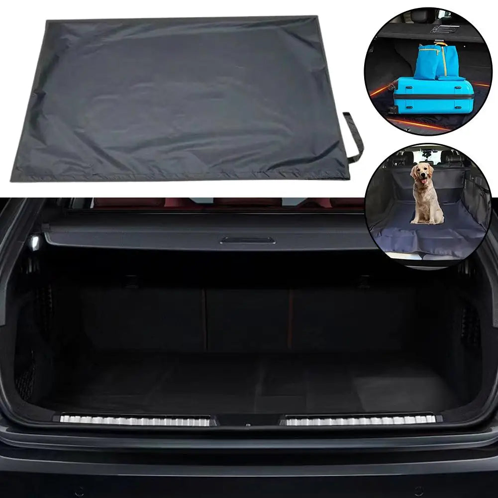 Car Trunk Cargo Liner Mat – Waterproof, Pet & Bike Safe
