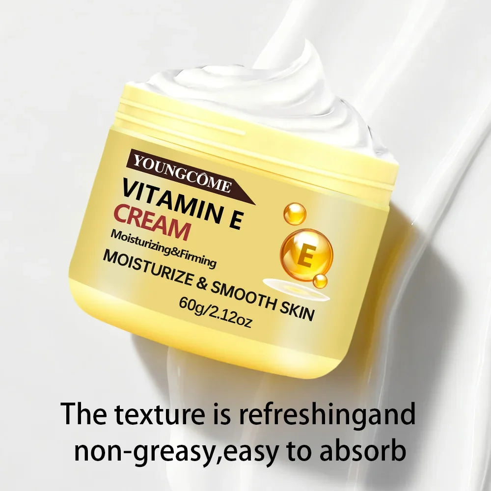 YOUNGCOME Vitamin E Cream & Serum Set – Hydrating Face Care