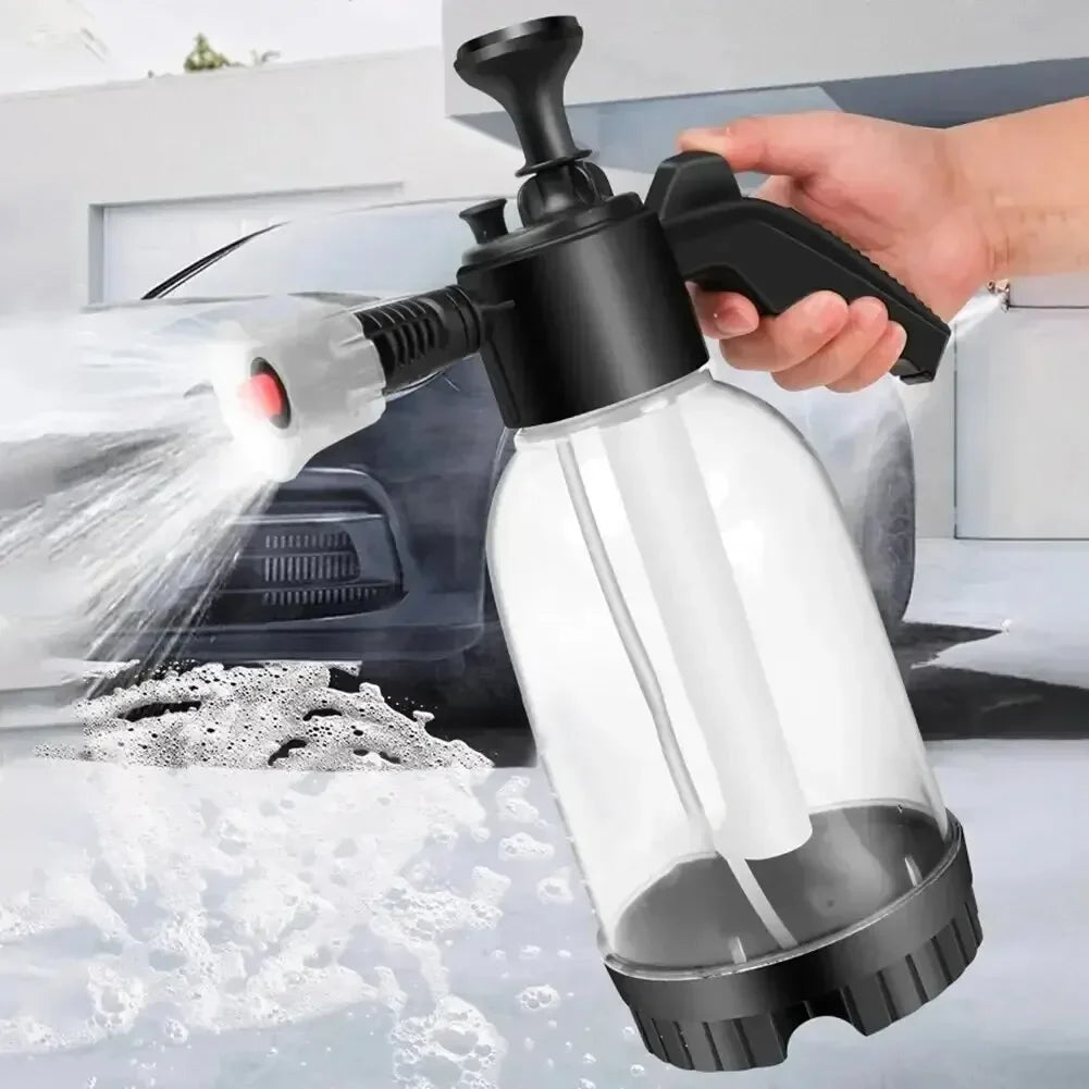 2L Pneumatic Foam Spray Can | Car Wash, Garden & Home Cleaner