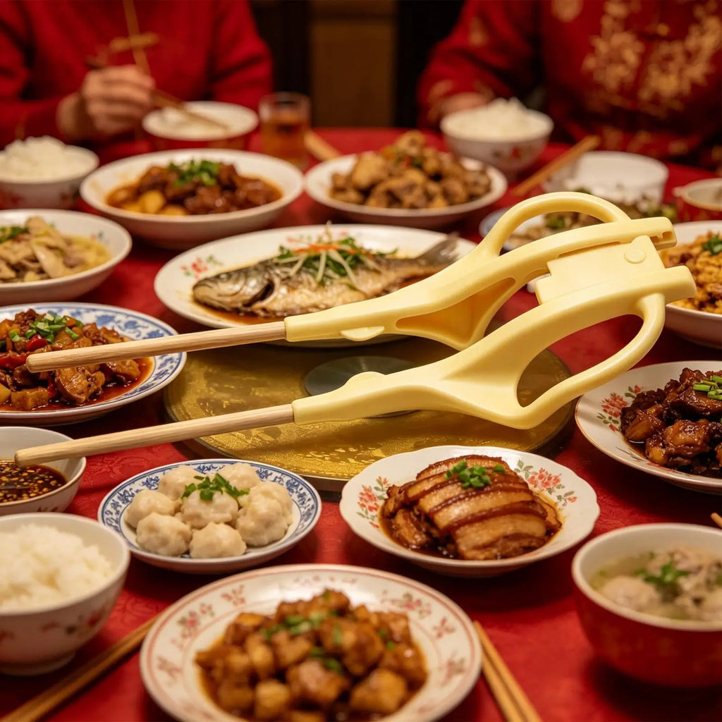 Anti-Shake Adaptive Chopsticks | Ergonomic Feeding Aid for Adults
