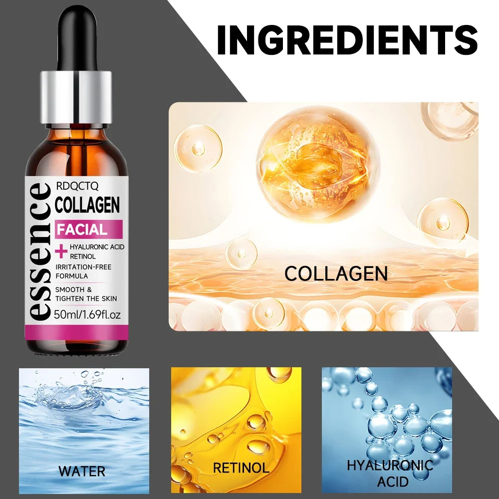 Collagen & Retinol Face Serum with Vitamin E – Firm & Moisturize