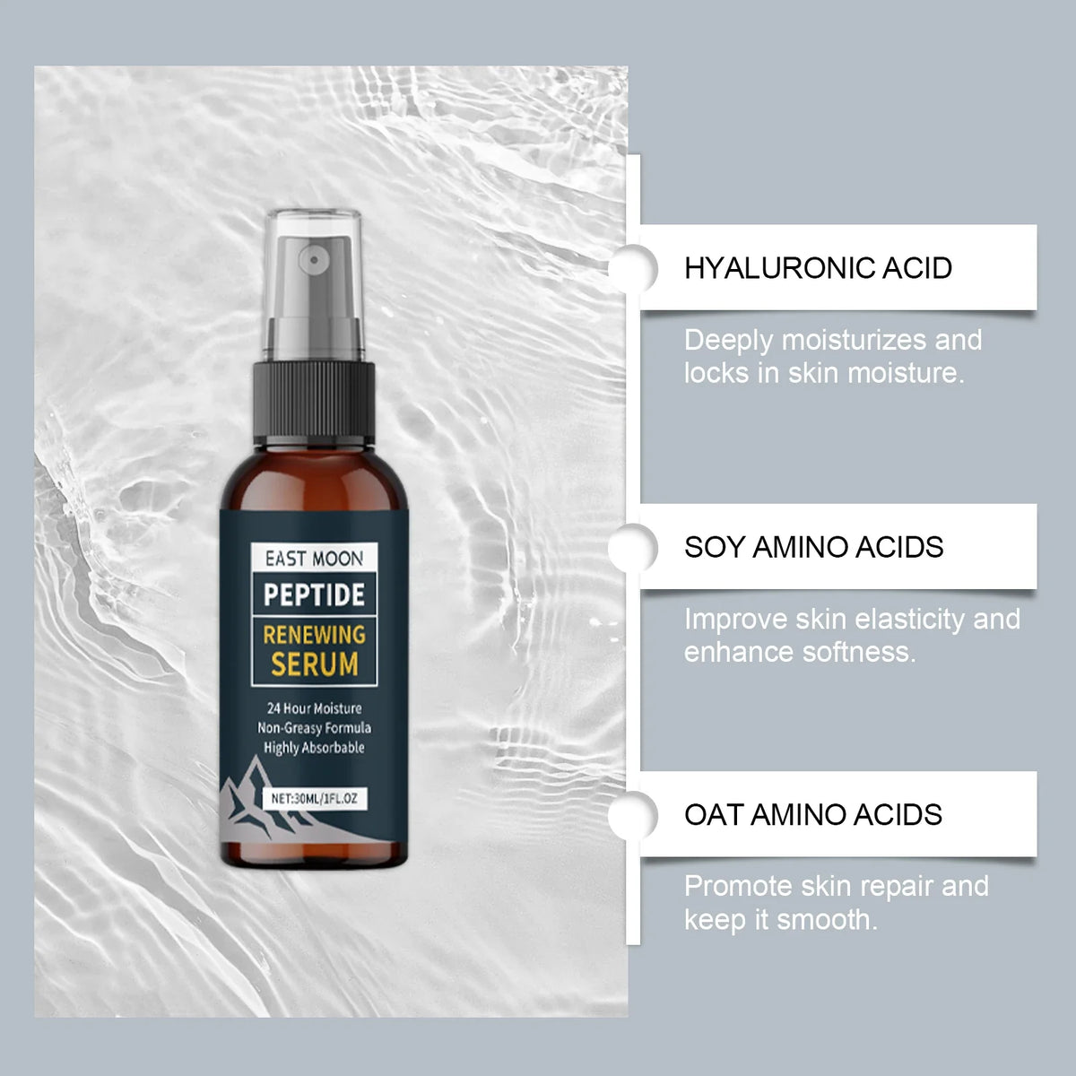 Men's Anti-Aging Face Serum Spray | Hydrating & Firming