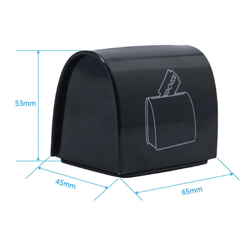 Barber Razor Blade Disposal Case | Safe Recycling Container