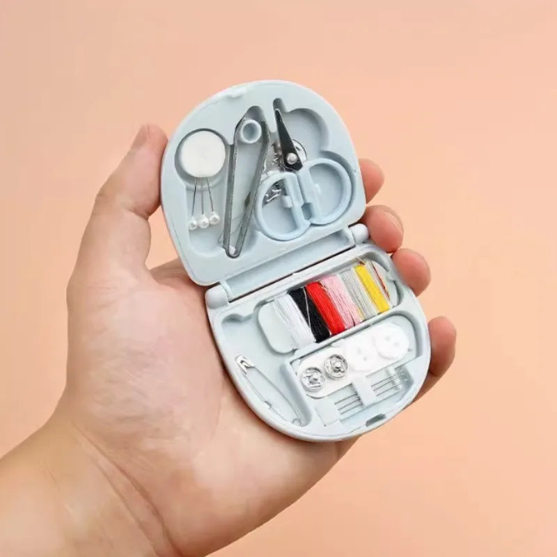 Portable Handheld Sewing Kit – Mini Travel Machine & Tools