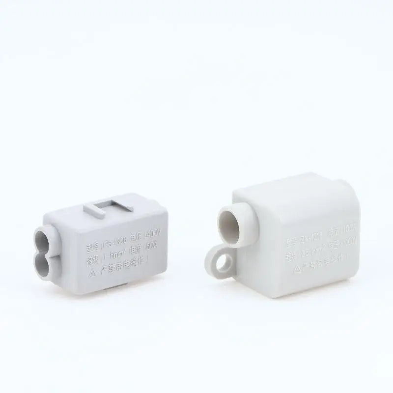 T-Type Wire Splitter Terminal Block 1-In 2-Out | No Cut 1–16mm²