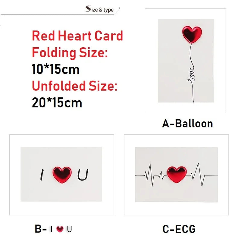 Valentine's Day Greeting Cards – Love Postcard & Wedding Invite