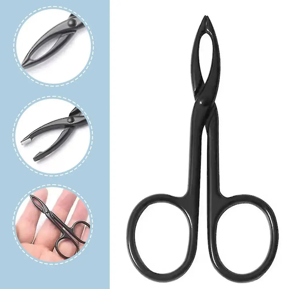 Stainless Steel Precision Eyebrow Tweezers – Beauty Tool