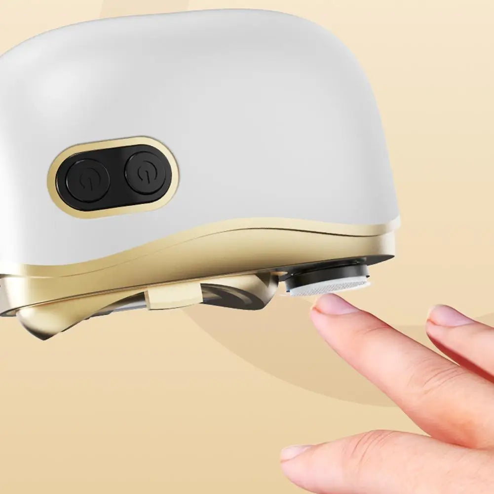 2-in-1 Electric Nail Clipper & Polisher with LED Light | USB
