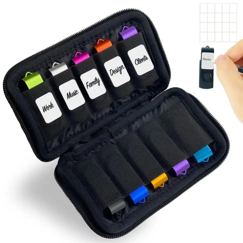 USB Flash Drive Storage Bag | Electronic Accessories Organizer