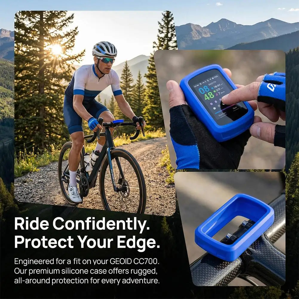 Silicone Case & Screen Protector for GEOID CC700 / CC700Pro