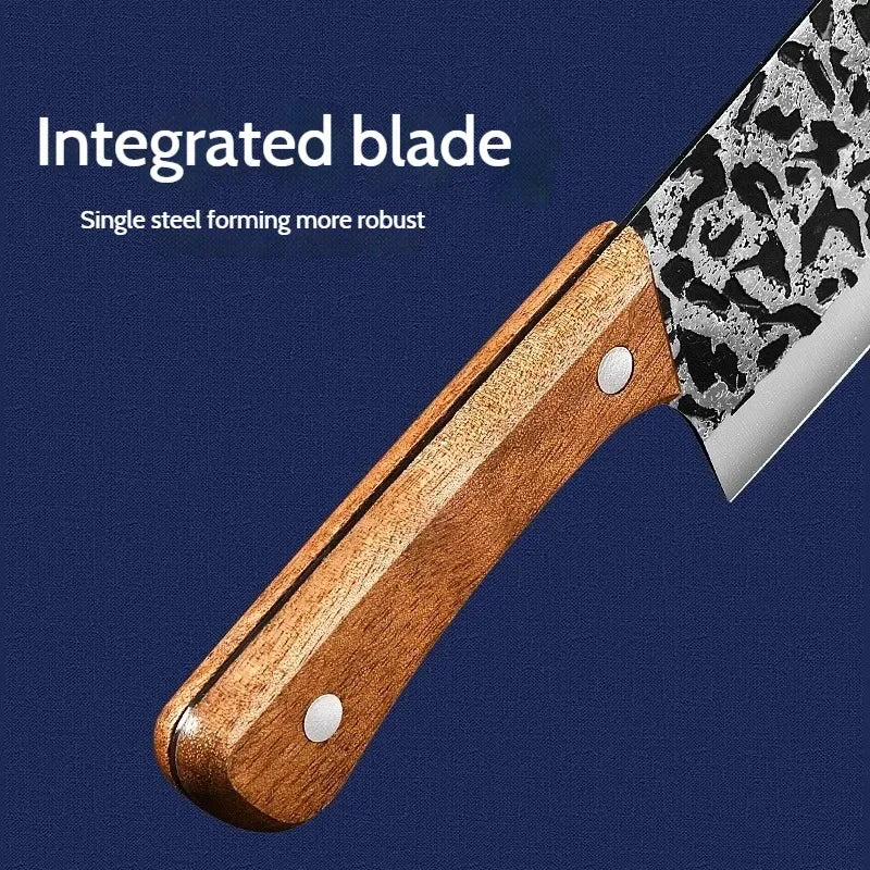 Mini 3-Piece Stainless Steel Kitchen Knife Set – Chef & Cleaver