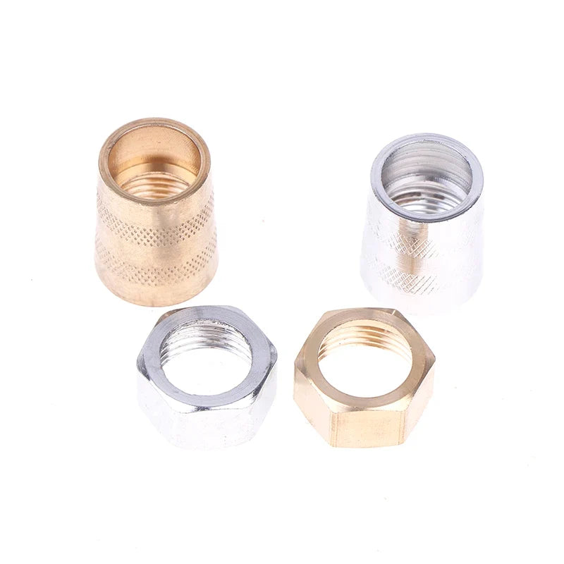 Shower Hose Nut Connector – Threaded Water Inlet Pipe Fitting