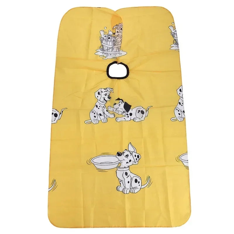 Kids Waterproof Cartoon Hair Cutting Cape | Children's Apron