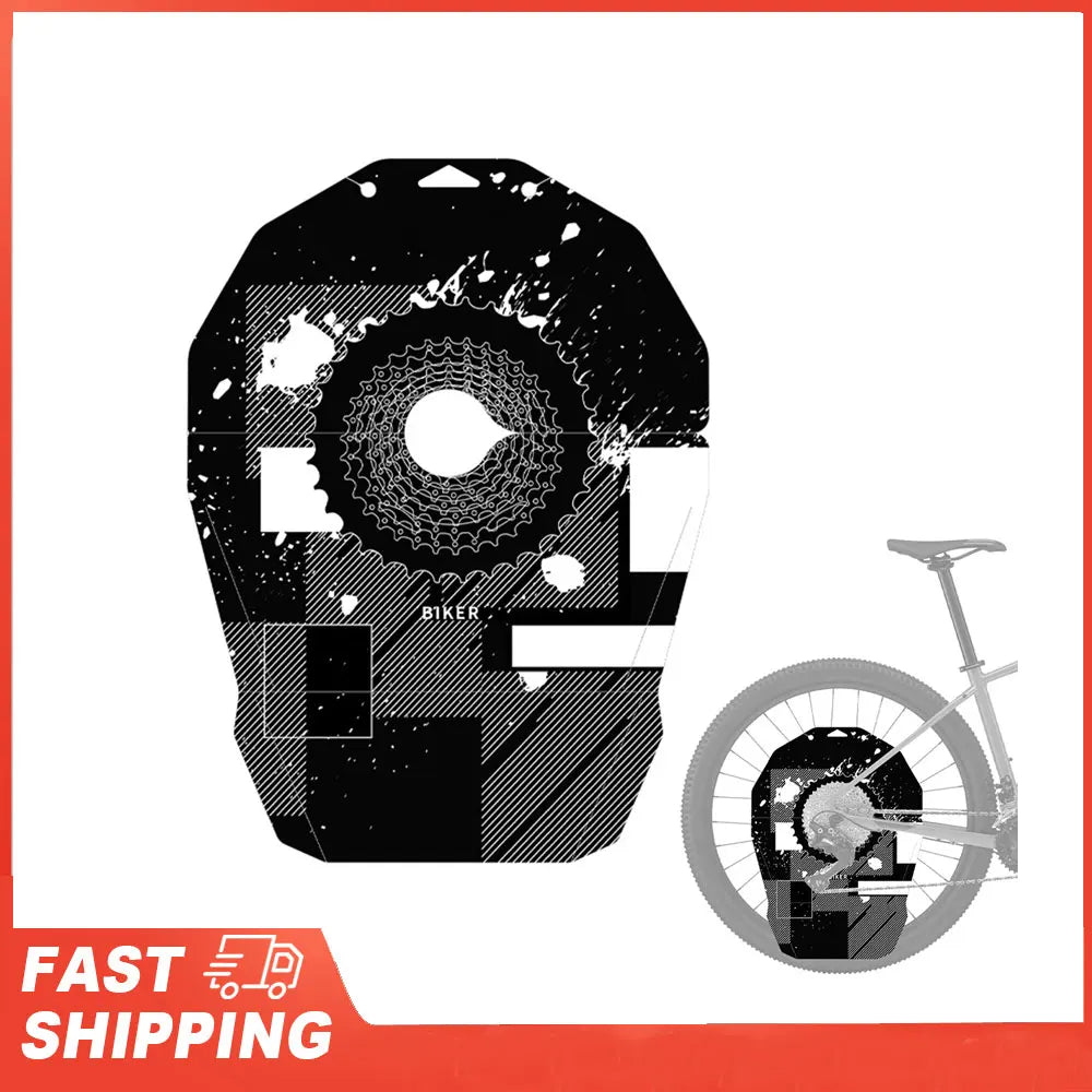 Protection Oil-proof Board Bike Washing Cover Disc Brake Maintenance