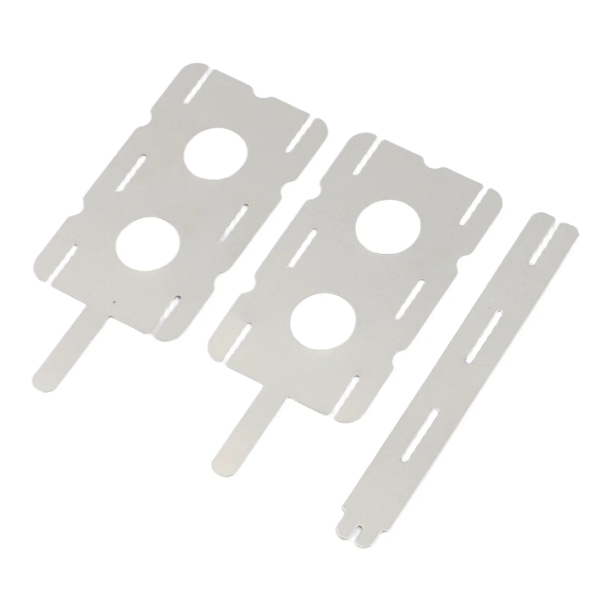 30-Piece Nickel-Plated Steel Sheets for Battery Spot Welding