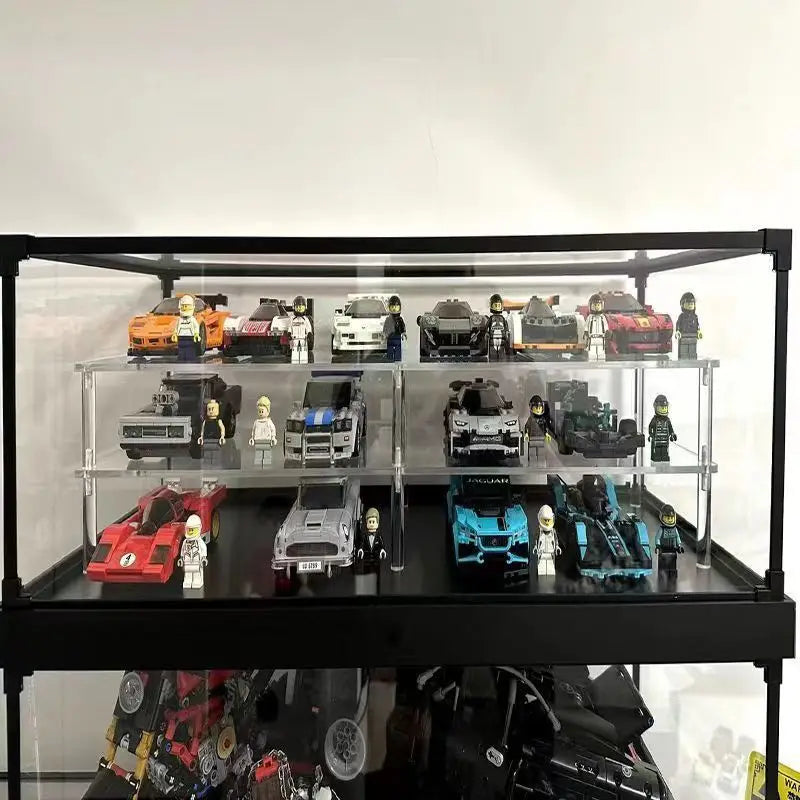 Acrylic Multi-Layer Display Rack for Figurines, Dolls & Toys