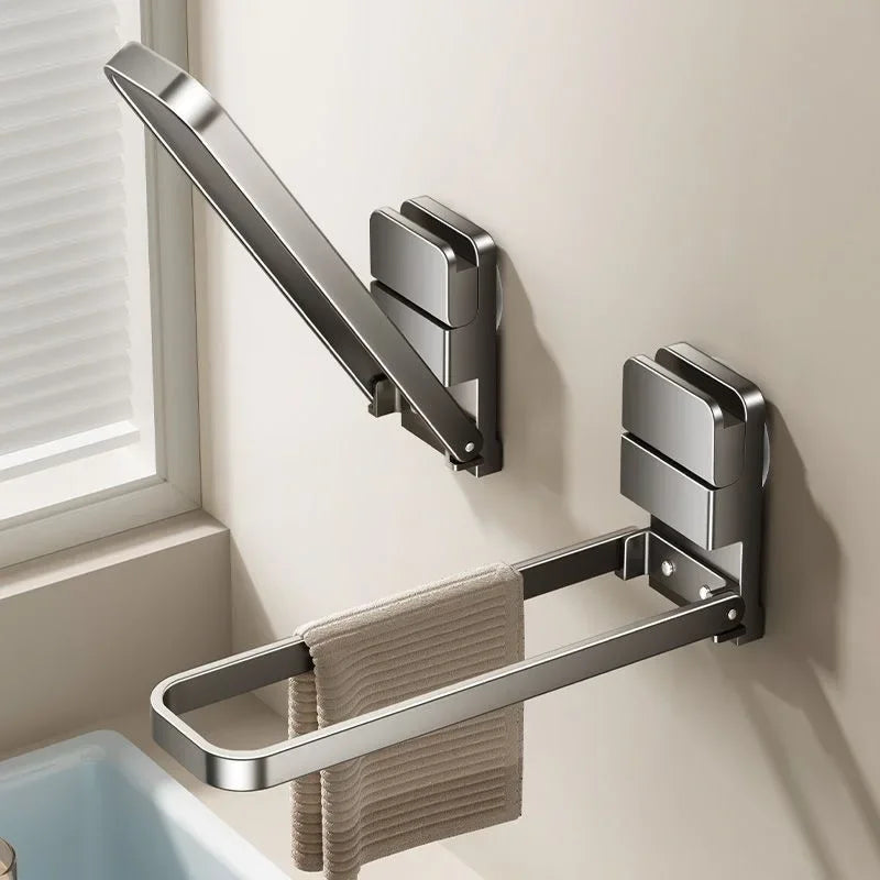 Detachable Swing-Out Wall Towel Rack | Space-Saving Bar