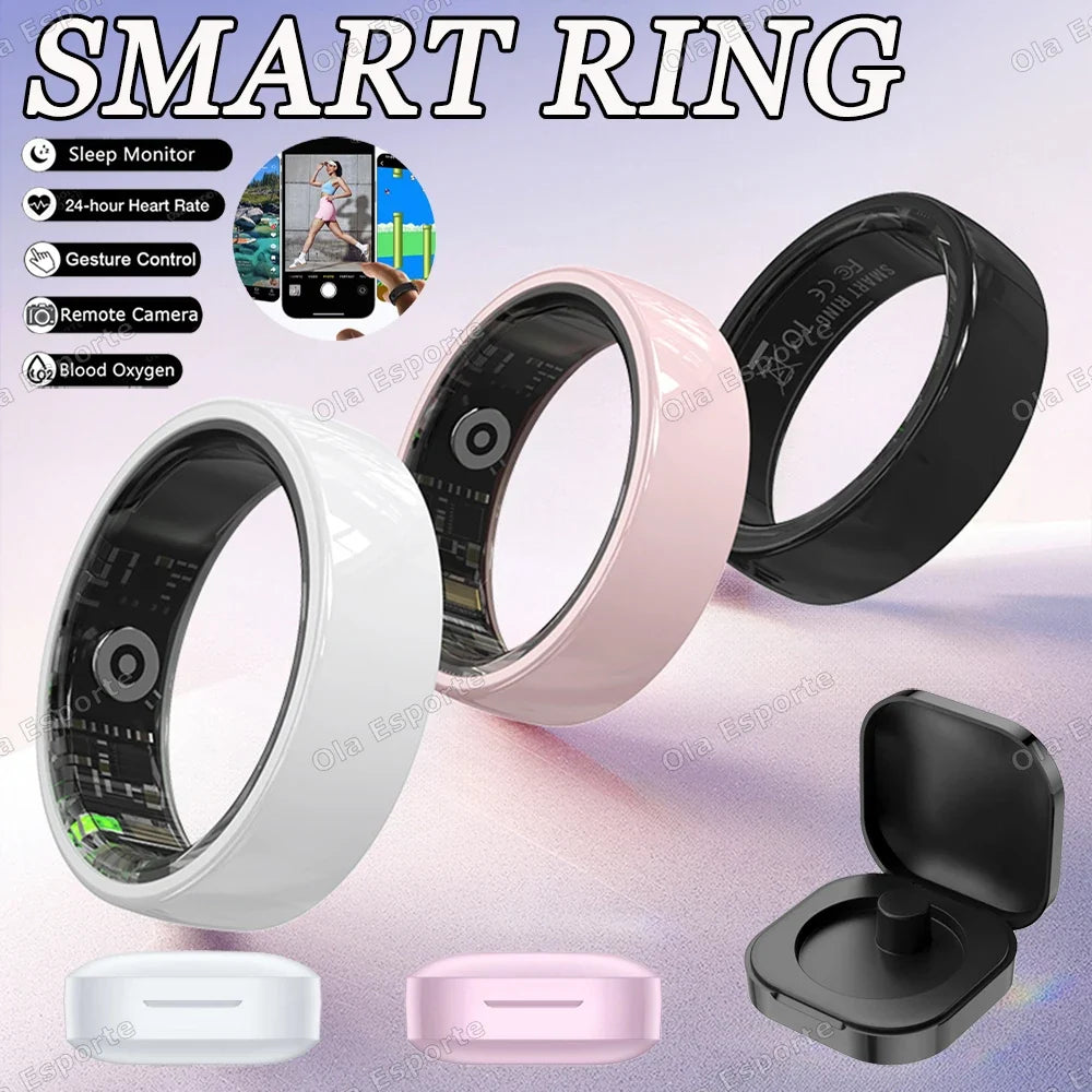 Ola Esporte Smart Ring – Heart Rate, Sleep & Stress Monitor