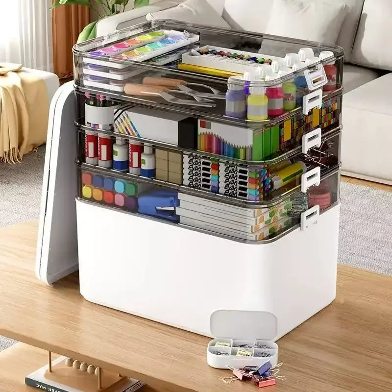 Large Capacity Multi-layer Classification Multifunctional Stationery
