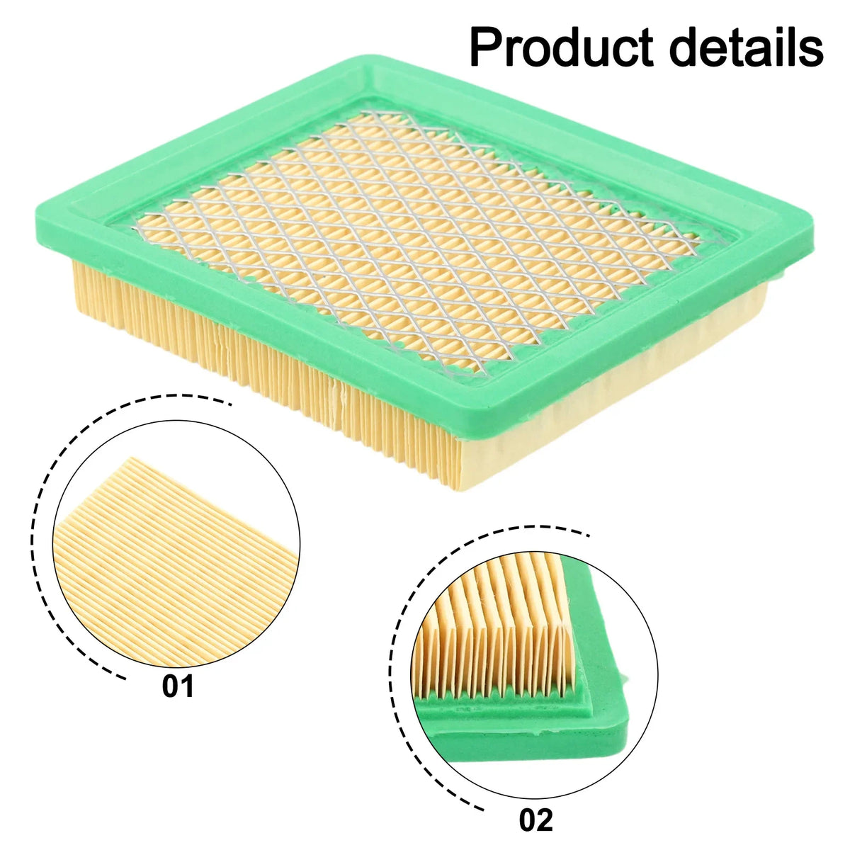 2-Pack Air Filter for FX-RM 4639 5196 1855 5.5 RM1850E1004