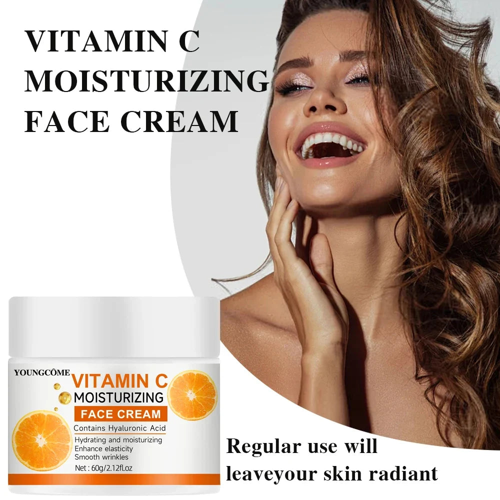 Vitamin C Moisturizer Hyaluronic Acid Firming Hydrating Nourishing